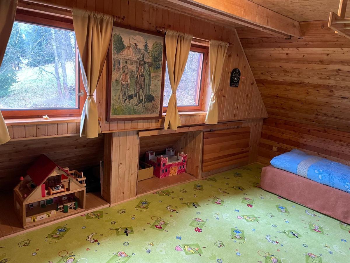 Horska Chalupa Pluskovjanka Velké Karlovice Buitenkant foto